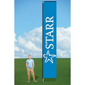 14ft Advertising Flag with Ground Stake-Double